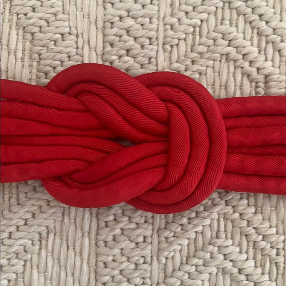 VINTAGE KNOTTED WAIST ELASTIC BELT